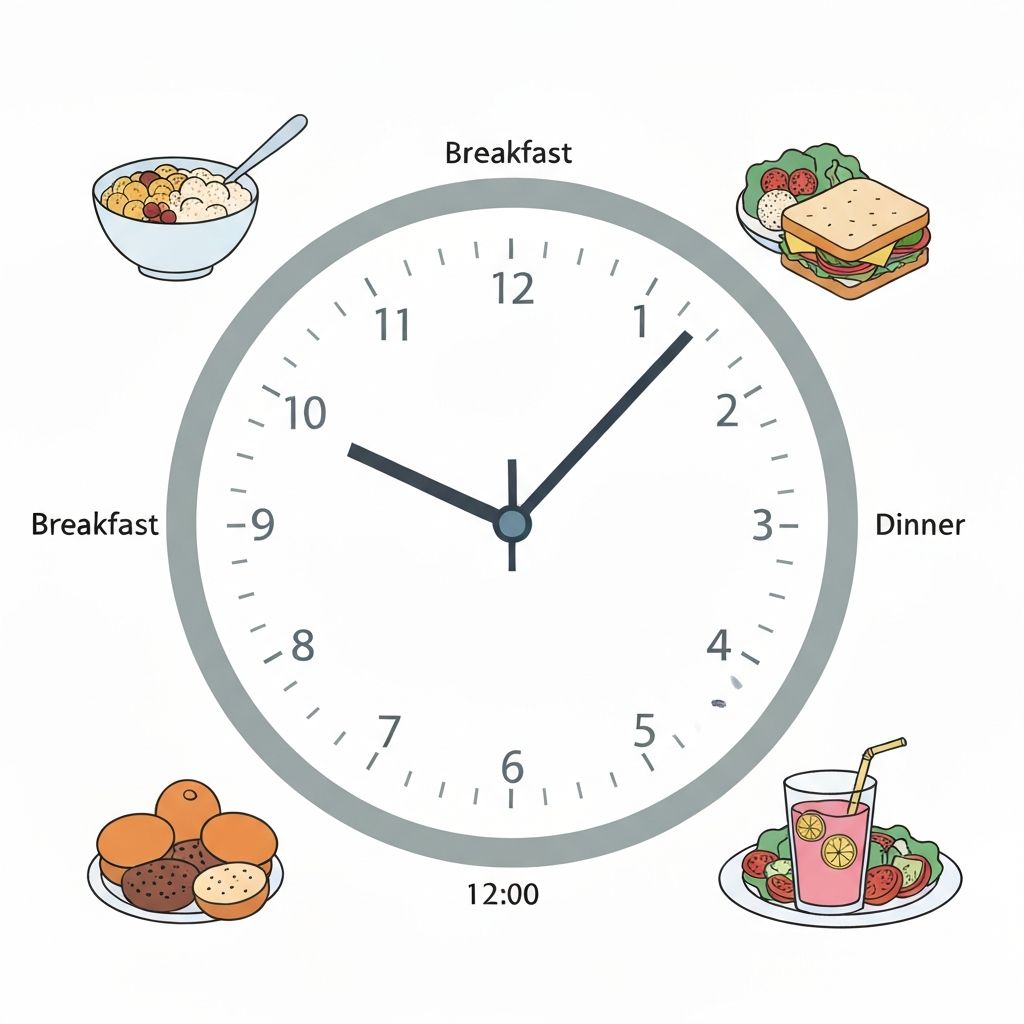 Regelmäßige Essenszeiten