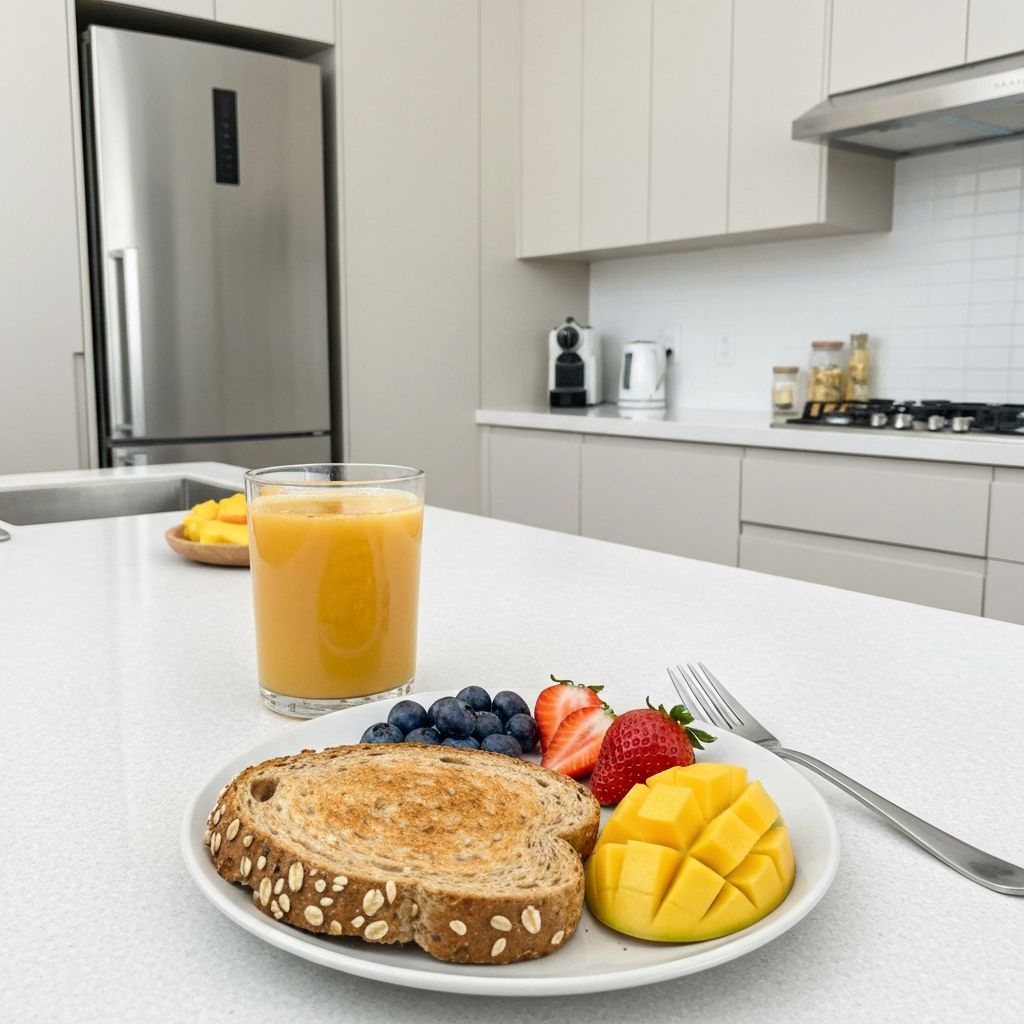 Gesundes Frühstück im Alltag